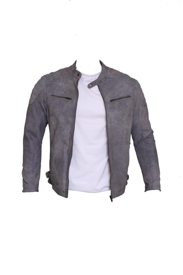 PREMIUM LEATHER JACKET-MATE FINISH